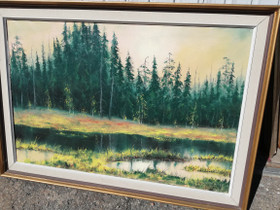 Maisemataulu, Taulut, Sisustus ja huonekalut, Pori, Tori.fi Maisemataulu, Taulut, Sisustus ja huonekalut, Pori, Tori.fi