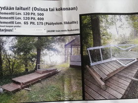 Laituri, Muu piha ja puutarha, Piha ja puutarha, Imatra, Tori.fi Laituri, Muu piha ja puutarha, Piha ja puutarha, Imatra, Tori.fi