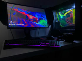Pelikonesetup - GTX1080/i7-7700k/240hz monitori, Pöytäkoneet, Tietokoneet ja lisälaitteet, Kuopio, Tori.fi Pelikonesetup - GTX1080/i7-7700k/240hz monitori, Pöytäkoneet, Tietokoneet ja lisälaitteet, Kuopio, Tori.fi