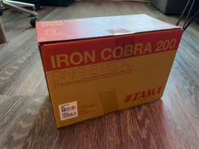 Tama Iron Cobra HP200P single pedal, Rummut, Musiikki ja soittimet, Kajaani, Tori.fi Tama Iron Cobra HP200P single pedal, Rummut, Musiikki ja soittimet, Kajaani, Tori.fi
