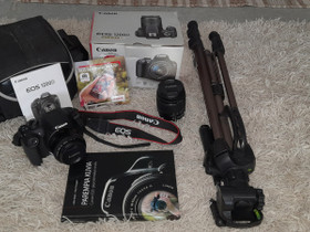 Canon EOS 1200D EF-S 18-55 III Kit+ 50mm 1.8, Kamerat, Kamerat ja valokuvaus, Mikkeli, Tori.fi