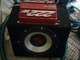 8" tuuman Subwoofer & Sony vahvistin, Kitarat, bassot ja vahvistimet, Musiikki ja soittimet, Nakkila, Tori.fi 8" tuuman Subwoofer & Sony vahvistin, Kitarat, bassot ja vahvistimet, Musiikki ja soittimet, Nakkila, Tori.fi