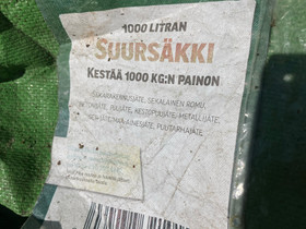 Suursäkki, Muu piha ja puutarha, Piha ja puutarha, Kotka, Tori.fi Suursäkki, Muu piha ja puutarha, Piha ja puutarha, Kotka, Tori.fi