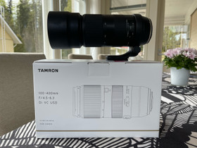 Tamron 100-400mm f/4,5-6,3 Di VC USD Canon, Objektiivit, Kamerat ja valokuvaus, Riihimäki, Tori.fi Tamron 100-400mm f/4,5-6,3 Di VC USD Canon, Objektiivit, Kamerat ja valokuvaus, Riihimäki, Tori.fi