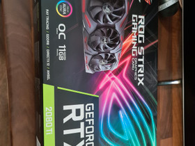 Asus 2080ti ROG Strix OC, Komponentit, Tietokoneet ja lisälaitteet, Paimio, Tori.fi Asus 2080ti ROG Strix OC, Komponentit, Tietokoneet ja lisälaitteet, Paimio, Tori.fi