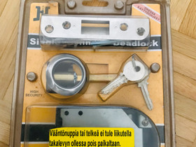 Pintalukko avainpesällä ja vastaraudalla, Ikkunat, ovet ja lattiat, Rakennustarvikkeet ja työkalut, Pori, Tori.fi Pintalukko avainpesällä ja vastaraudalla, Ikkunat, ovet ja lattiat, Rakennustarvikkeet ja työkalut, Pori, Tori.fi