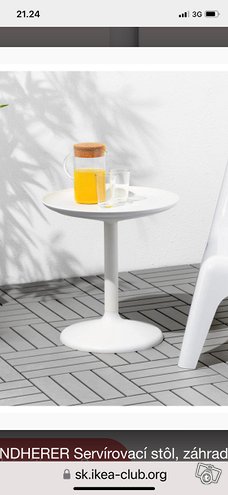 Ikea pyöreä pikkupöytä