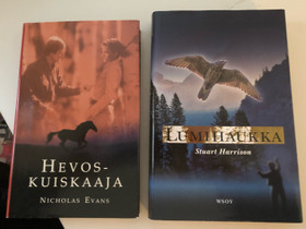 Hevoskuiskaaja ja Lumihaukka -kirjat, Kaunokirjallisuus, Kirjat ja lehdet, Salo, Tori.fi Hevoskuiskaaja ja Lumihaukka -kirjat, Kaunokirjallisuus, Kirjat ja lehdet, Salo, Tori.fi