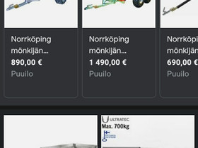 O: Mönkijän peräkärry, Kuljetuskalusto, Työkoneet ja kalusto, Kouvola, Tori.fi O: Mönkijän peräkärry, Kuljetuskalusto, Työkoneet ja kalusto, Kouvola, Tori.fi