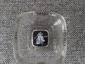 Toppilan lasinen tuhkakuppi, Astiat, Keräily, Kuopio, Tori.fi Toppilan lasinen tuhkakuppi, Astiat, Keräily, Kuopio, Tori.fi