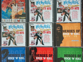Vanhaa rock'n'rollia cd:t 1e/kappale, Musiikki CD, DVD ja äänitteet, Musiikki ja soittimet, Mikkeli, Tori.fi