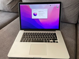MacBook Pro 16/512 Gt, Mid2015, Kannettavat, Tietokoneet ja lisälaitteet, Ilmajoki, Tori.fi MacBook Pro 16/512 Gt, Mid2015, Kannettavat, Tietokoneet ja lisälaitteet, Ilmajoki, Tori.fi