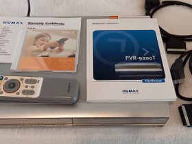 Humax pvr- 9200T, Digiboksit, Viihde-elektroniikka, Savonlinna, Tori.fi Humax pvr- 9200T, Digiboksit, Viihde-elektroniikka, Savonlinna, Tori.fi