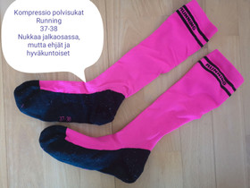 Pinkki - mustat kompressiosukat 37- 38, Juoksu ja lenkkeily, Urheilu ja ulkoilu, Salo, Tori.fi Pinkki - mustat kompressiosukat 37- 38, Juoksu ja lenkkeily, Urheilu ja ulkoilu, Salo, Tori.fi