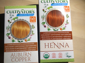 Cultivators Auburn copper ja Henna hiusvärit, Kauneudenhoito ja kosmetiikka, Terveys ja hyvinvointi, Nokia, Tori.fi