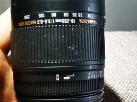 Sigma DC 18-250mm, Objektiivit, Kamerat ja valokuvaus, Jyväskylä, Tori.fi Sigma DC 18-250mm, Objektiivit, Kamerat ja valokuvaus, Jyväskylä, Tori.fi