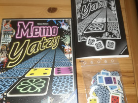Yatzy - Memo, Lelut ja pelit, Lastentarvikkeet ja lelut, Imatra, Tori.fi Yatzy - Memo, Lelut ja pelit, Lastentarvikkeet ja lelut, Imatra, Tori.fi