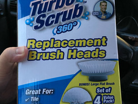 Turbo Scrub 360 brush heads, Pesu- ja kuivauskoneet, Kodinkoneet, Lahti, Tori.fi Turbo Scrub 360 brush heads, Pesu- ja kuivauskoneet, Kodinkoneet, Lahti, Tori.fi