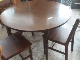 Pöytä ja neljä tuolia, Pöydät ja tuolit, Sisustus ja huonekalut, Kouvola, Tori.fi