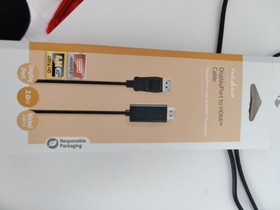 DisplayPort to HDMI kaapeli, Muu tietotekniikka, Tietokoneet ja lisälaitteet, Lempäälä, Tori.fi DisplayPort to HDMI kaapeli, Muu tietotekniikka, Tietokoneet ja lisälaitteet, Lempäälä, Tori.fi