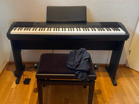 Casio CDP-130 BK musta sähköpiano, Pianot, urut ja koskettimet, Musiikki ja soittimet, Hämeenlinna, Tori.fi