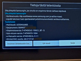 (Varattu) 55" Ultra HD SmartT suoraan käytöstä, Televisiot, Viihde-elektroniikka, Paimio, Tori.fi