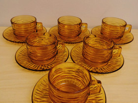 Vereco teesetti kuudelle Vintage, Kahvikupit, mukit ja lasit, Keittiötarvikkeet ja astiat, Seinäjoki, Tori.fi Vereco teesetti kuudelle Vintage, Kahvikupit, mukit ja lasit, Keittiötarvikkeet ja astiat, Seinäjoki, Tori.fi