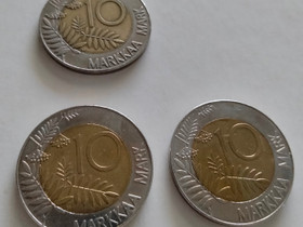 10 mk kolikko (1993-1994), Rahat ja mitalit, Keräily, Kalajoki, Tori.fi 10 mk kolikko (1993-1994), Rahat ja mitalit, Keräily, Kalajoki, Tori.fi