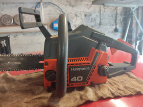 Moottorisaha Husqvarna 40, Maatalouskoneet, Työkoneet ja kalusto, Hämeenlinna, Tori.fi Moottorisaha Husqvarna 40, Maatalouskoneet, Työkoneet ja kalusto, Hämeenlinna, Tori.fi