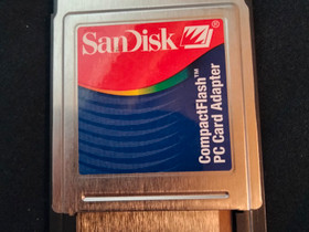 Sandisk compact flash pc card adapter, Valokuvaustarvikkeet, Kamerat ja valokuvaus, Mänttä-Vilppula, Tori.fi Sandisk compact flash pc card adapter, Valokuvaustarvikkeet, Kamerat ja valokuvaus, Mänttä-Vilppula, Tori.fi