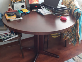 Kokopuinen Sotkan retro pyöreä ruokapöytä, Pöydät ja tuolit, Sisustus ja huonekalut, Helsinki, Tori.fi Kokopuinen Sotkan retro pyöreä ruokapöytä, Pöydät ja tuolit, Sisustus ja huonekalut, Helsinki, Tori.fi