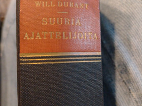 Will Durant: Suuria ajattelijoita, Harrastekirjat, Kirjat ja lehdet, Oulu, Tori.fi Will Durant: Suuria ajattelijoita, Harrastekirjat, Kirjat ja lehdet, Oulu, Tori.fi