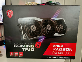 MSI Gaming X trio Radeon RX 6800 XT *takuu, Komponentit, Tietokoneet ja lisälaitteet, Siilinjärvi, Tori.fi MSI Gaming X trio Radeon RX 6800 XT *takuu, Komponentit, Tietokoneet ja lisälaitteet, Siilinjärvi, Tori.fi
