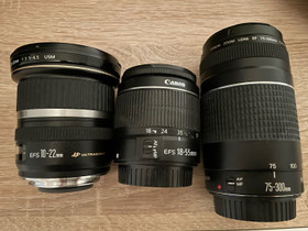 Canon Efs objektiiveja, Objektiivit, Kamerat ja valokuvaus, Kotka, Tori.fi Canon Efs objektiiveja, Objektiivit, Kamerat ja valokuvaus, Kotka, Tori.fi