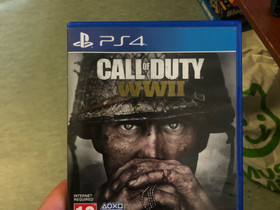Call of Duty: WWII PS4 peli, Muu tietotekniikka, Tietokoneet ja lisälaitteet, Tampere, Tori.fi