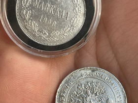 2 markkaa 1908, Rahat ja mitalit, Keräily, Turku, Tori.fi 2 markkaa 1908, Rahat ja mitalit, Keräily, Turku, Tori.fi