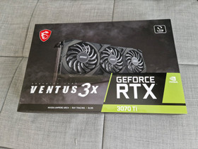 MSI Geforce RTX 3070 Ti Ventus, Komponentit, Tietokoneet ja lisälaitteet, Kotka, Tori.fi MSI Geforce RTX 3070 Ti Ventus, Komponentit, Tietokoneet ja lisälaitteet, Kotka, Tori.fi