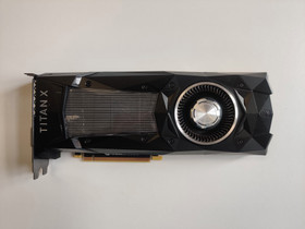 Nvidia Titan X näytönohjain, Komponentit, Tietokoneet ja lisälaitteet, Helsinki, Tori.fi Nvidia Titan X näytönohjain, Komponentit, Tietokoneet ja lisälaitteet, Helsinki, Tori.fi