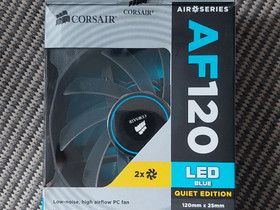 2kpl Corsair AF120 led blue, Komponentit, Tietokoneet ja lisälaitteet, Tampere, Tori.fi 2kpl Corsair AF120 led blue, Komponentit, Tietokoneet ja lisälaitteet, Tampere, Tori.fi