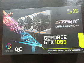 ASUS GeForce GTX 1060 6Gb Strix, Komponentit, Tietokoneet ja lisälaitteet, Muhos, Tori.fi