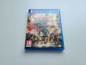 PS4 A.O.T (Attack on Titan) 2: Final Battle, Pelikonsolit ja pelaaminen, Viihde-elektroniikka, Seinäjoki, Tori.fi PS4 A.O.T (Attack on Titan) 2: Final Battle, Pelikonsolit ja pelaaminen, Viihde-elektroniikka, Seinäjoki, Tori.fi
