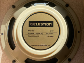 Celestion Creamback 10, Kitarat, bassot ja vahvistimet, Musiikki ja soittimet, Tampere, Tori.fi Celestion Creamback 10, Kitarat, bassot ja vahvistimet, Musiikki ja soittimet, Tampere, Tori.fi