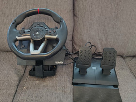 Hori Racing Wheel APEX PS4 / PS3 / PC rattiohjain, Pelikonsolit ja pelaaminen, Viihde-elektroniikka, Kannus, Tori.fi
