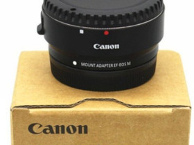 Canon EF EOS M -adapteri, 79e, Valokuvaustarvikkeet, Kamerat ja valokuvaus, Alavus, Tori.fi