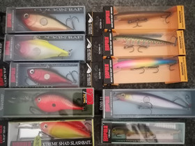 Rapala paketti uusia, Vieheet ja uistimet, Metsästys ja kalastus, Raisio, Tori.fi Rapala paketti uusia, Vieheet ja uistimet, Metsästys ja kalastus, Raisio, Tori.fi