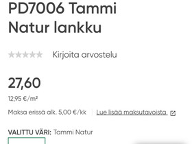 Tammi laminaatti 8 mm (n. 12 m2), Ikkunat, ovet ja lattiat, Rakennustarvikkeet ja työkalut, Kangasala, Tori.fi