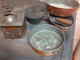 Kuparivuokat -kahvimylly ja prännäri, Astiat, Keräily, Akaa, Tori.fi Kuparivuokat -kahvimylly ja prännäri, Astiat, Keräily, Akaa, Tori.fi
