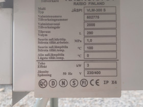 Jäspi 300l varaaja, LVI ja putket, Rakennustarvikkeet ja työkalut, Lappajärvi, Tori.fi Jäspi 300l varaaja, LVI ja putket, Rakennustarvikkeet ja työkalut, Lappajärvi, Tori.fi