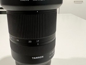 Tamron 17-28mm f2.8, Sony FE, Objektiivit, Kamerat ja valokuvaus, Helsinki, Tori.fi