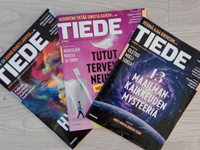 3 Tiede -lehteä, numerot 1,2,3/2022, Lehdet, Kirjat ja lehdet, Nurmijärvi, Tori.fi